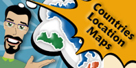Countries Location Maps Quiz