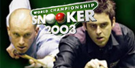 World Championship Snooker 2003